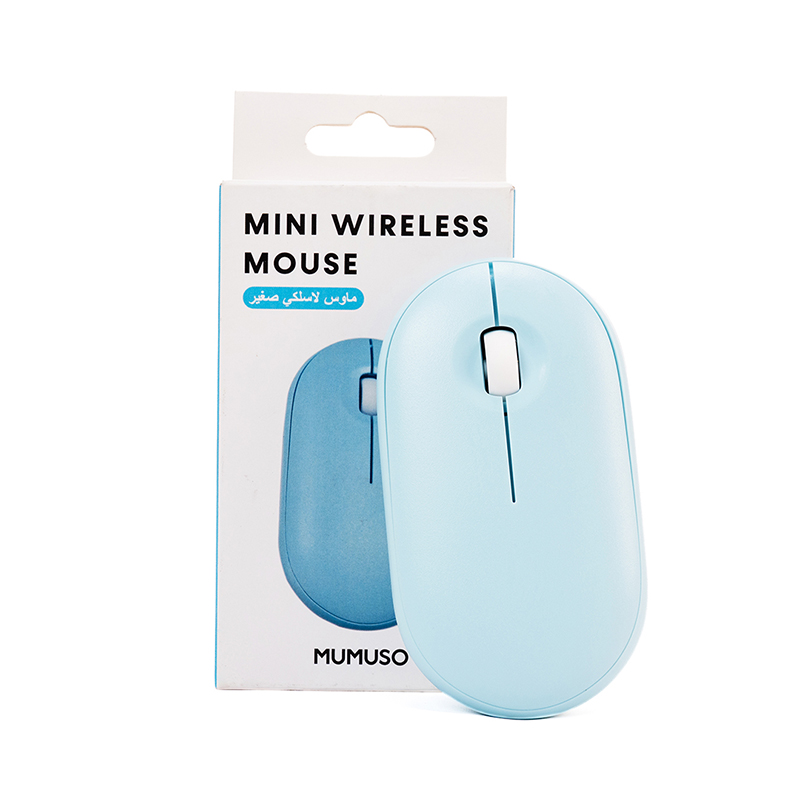 Picture of Mini Wireless Mouse (Battery-Operated/Blue)