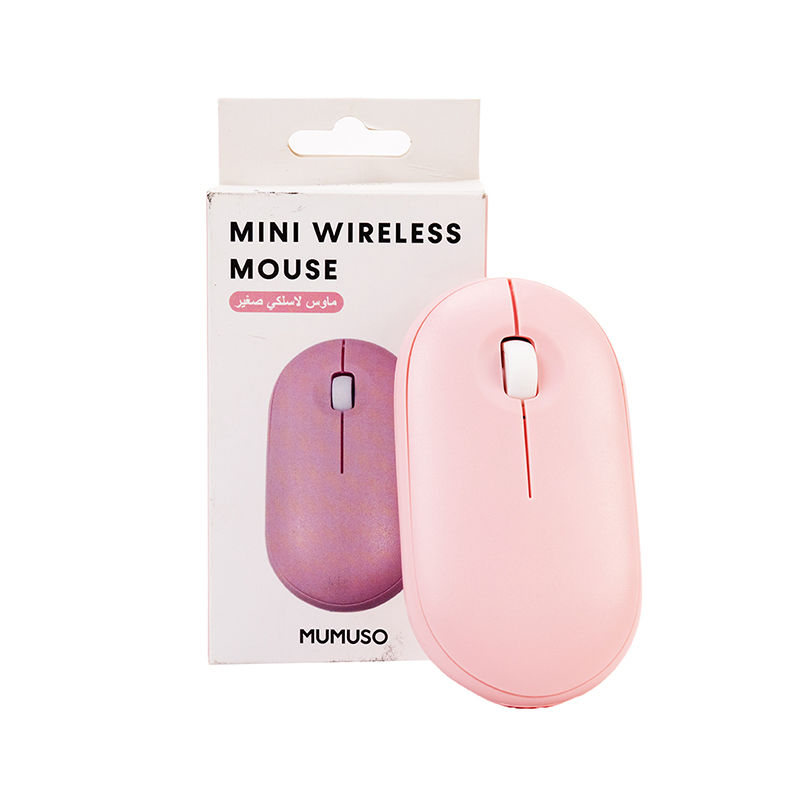 Picture of Mini Wireless Mouse (Battery-Operated/Pink)