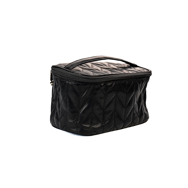 Picture of Herringbone Cosmetic Case-Black