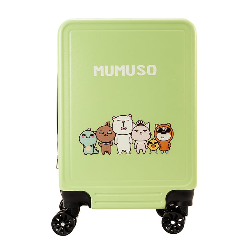 Picture of 18-Inch Mumuso Family Trolley Case (Green)