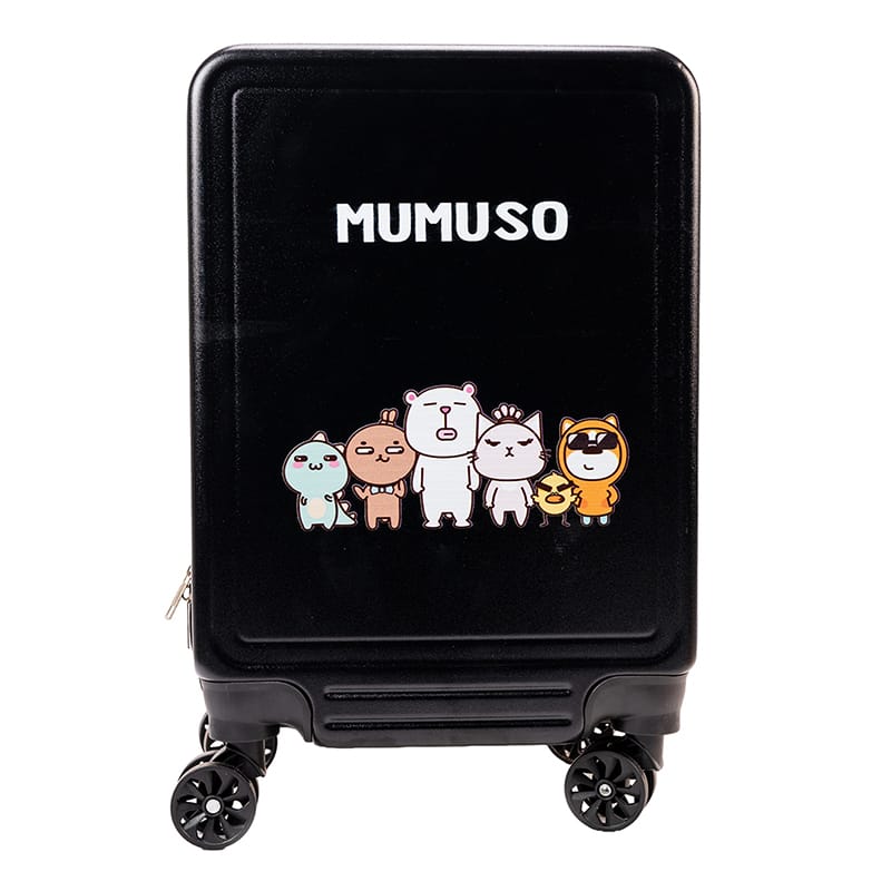 Picture of 18-Inch Mumuso Family Trolley Case (Black)