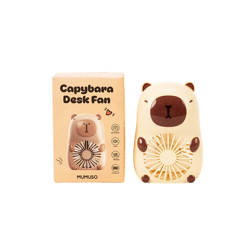 Picture of Capybara Desk Fan-Beige