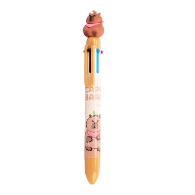 Picture of MUMUSO Bangladesh 6 Color Retractable Ballpoint Pen (Capybara)