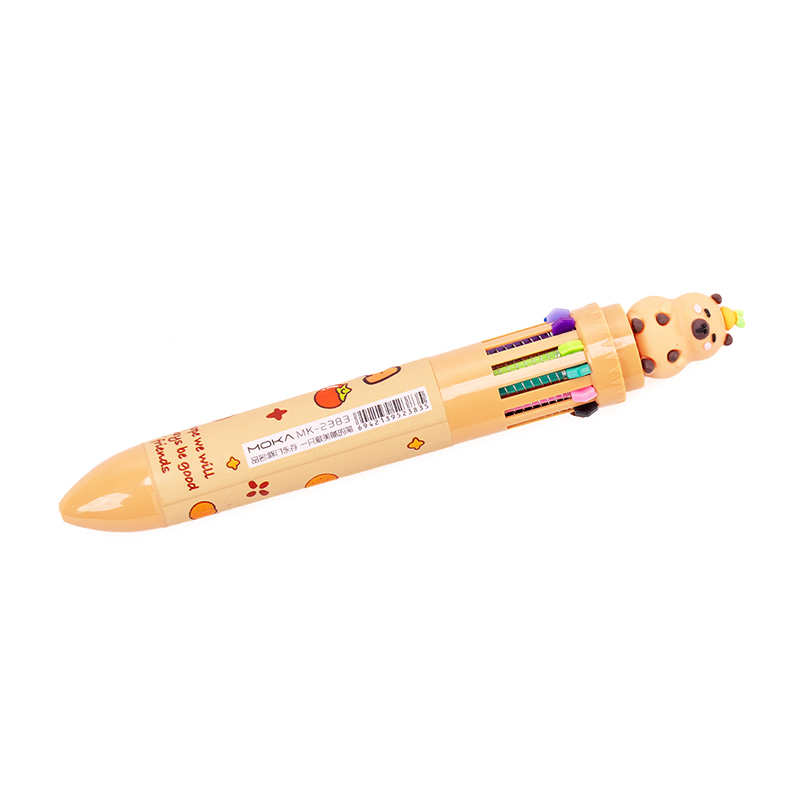 Picture of 12-Color Retractable Ballpoint Pen (Capybara)