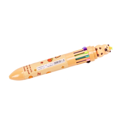 Picture of 12-Color Retractable Ballpoint Pen (Capybara)