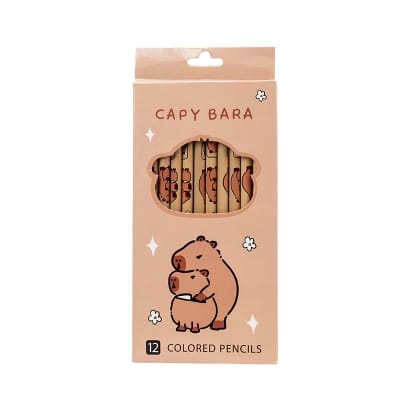 Picture of MUMUSO Bangladesh Cute Capybara 12 Color Colored Pencils