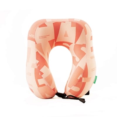 Picture of MUMUSO Bangladesh Cooling Memory Foam U Shaped Neck Pillow (Hump Design/Pink)