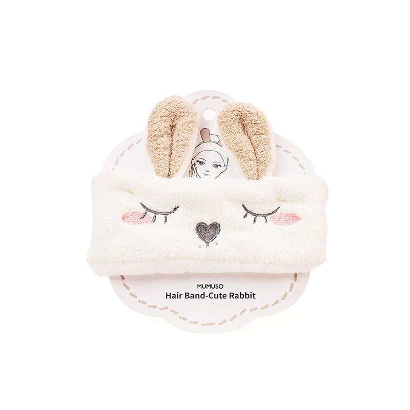 Picture of Hair Band -Cute Rabbit (White)