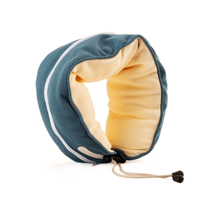 Picture of Splicing Particles U-Shaped Neck Pillow (Blue)