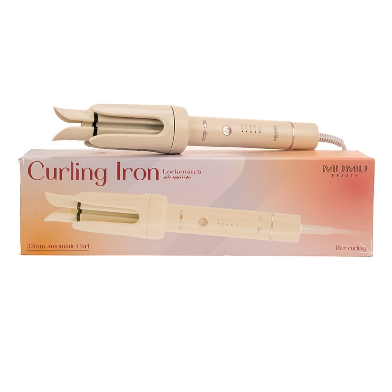 Picture of 32mm Automatic Curling Iron (Beige/US Plug)