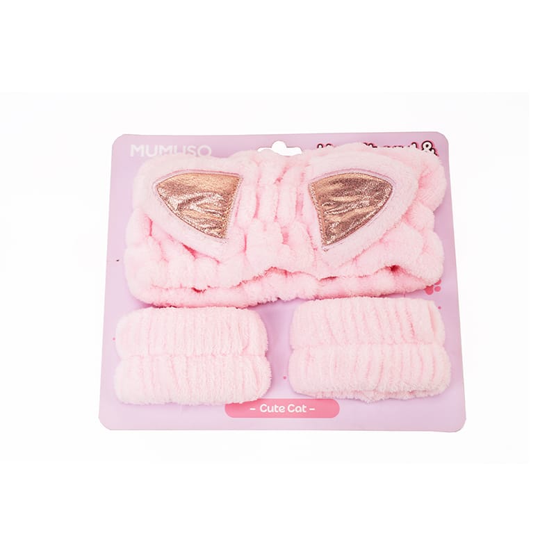 Picture of Animal Series Headband & Wristbands Set (Cute Cat)