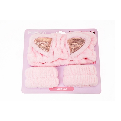 Picture of Animal Series Headband & Wristbands Set (Cute Cat)