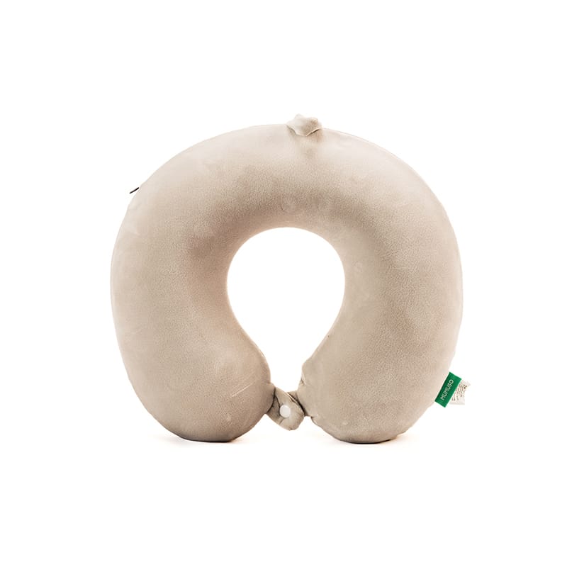 Picture of Memory Foam U-Shaped Neck Pillow -Cherry Blossom Collection (Light Grey)