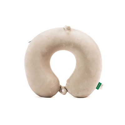 Picture of Memory Foam U-Shaped Neck Pillow -Cherry Blossom Collection (Light Grey)