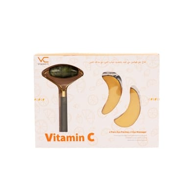 Picture of Vitamin C Firming & Rejuvenating Eye Gel Mask with Eye Massager