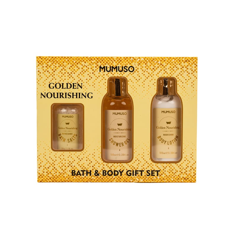 Picture of Golden Nourishing Bath & Body Gift Set