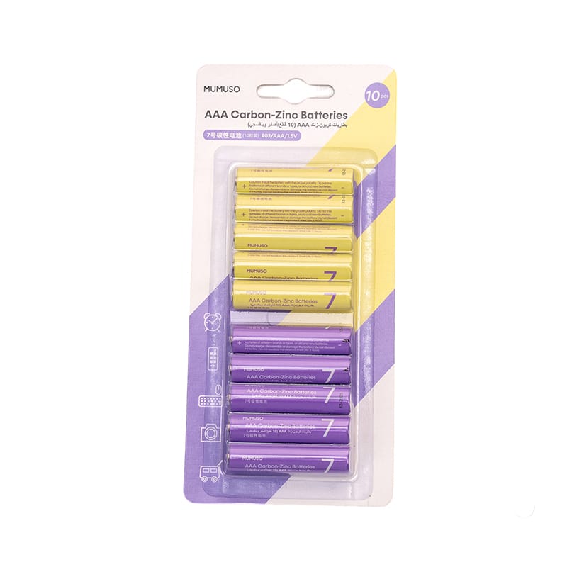 Picture of AAA Carbon-Zinc Batteries (10-Pack)