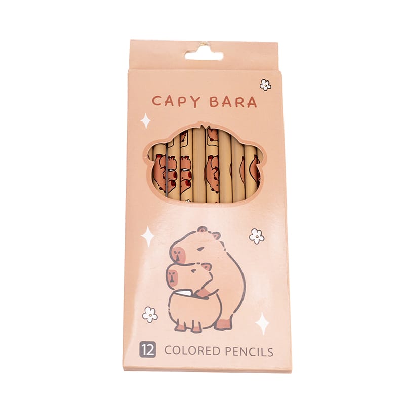 Picture of MUMUSO Bangladesh Cute Capybara 12 Color Colored Pencils