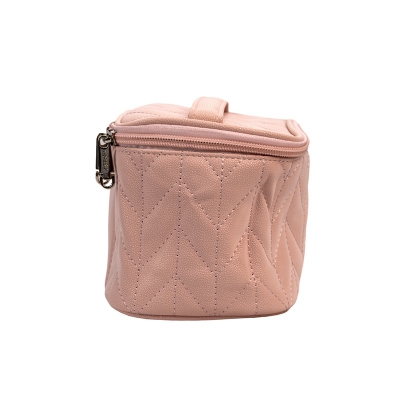 Picture of Herringbone Cosmetic Case-Pink