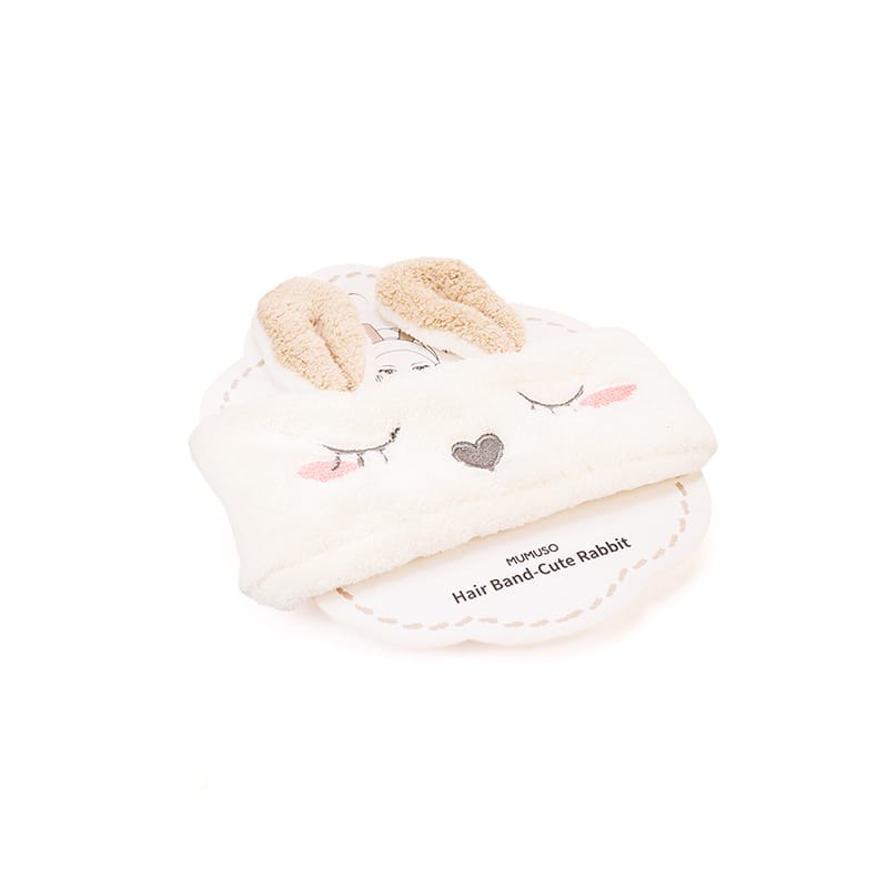 Picture of Hair Band -Cute Rabbit (White)