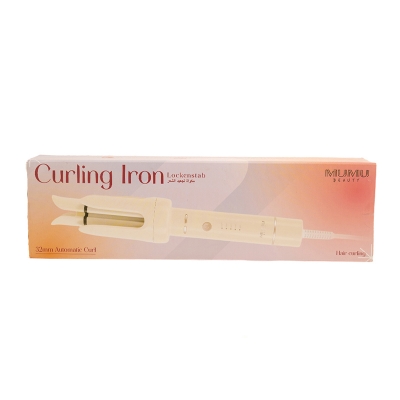 Picture of 32mm Automatic Curling Iron (Beige/US Plug)
