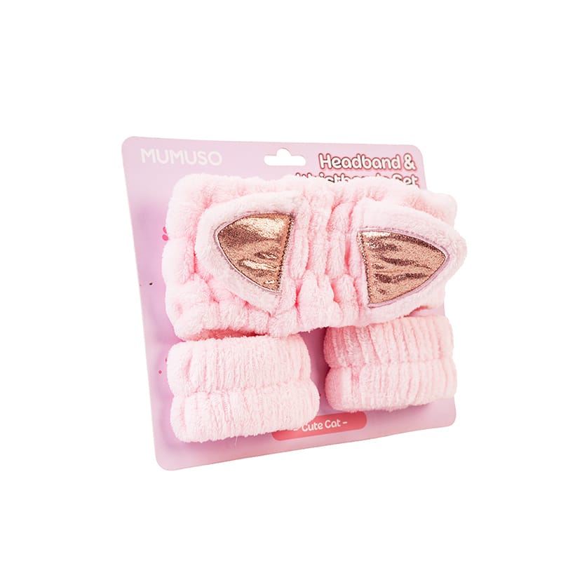 Picture of Animal Series Headband & Wristbands Set (Cute Cat)
