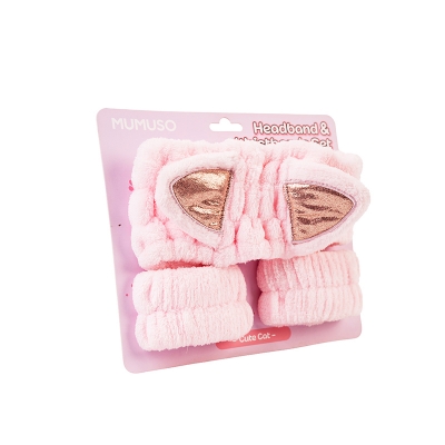 Picture of Animal Series Headband & Wristbands Set (Cute Cat)