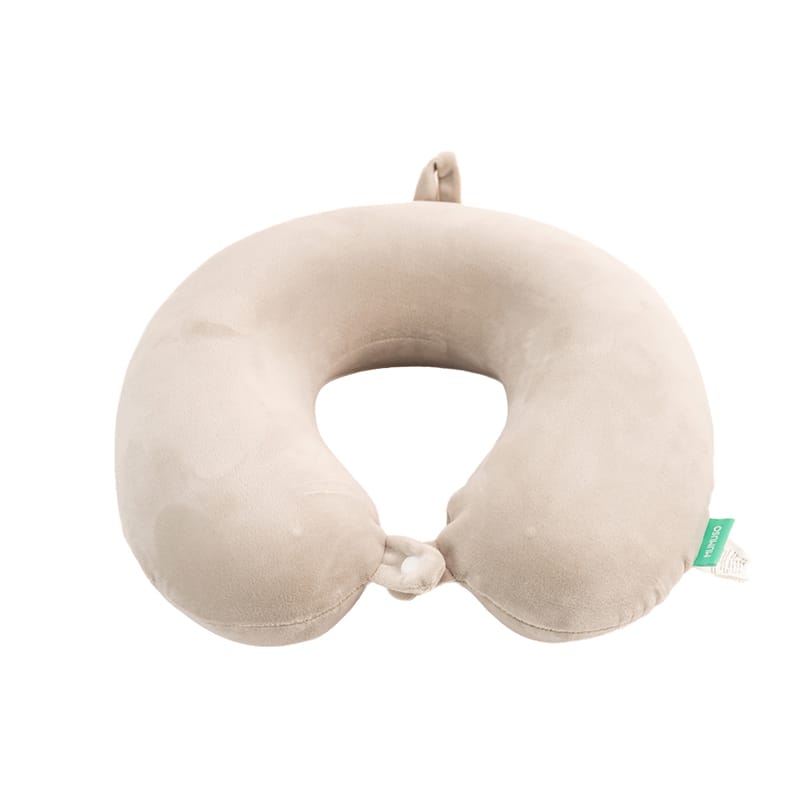 Picture of Memory Foam U-Shaped Neck Pillow -Cherry Blossom Collection (Light Grey)