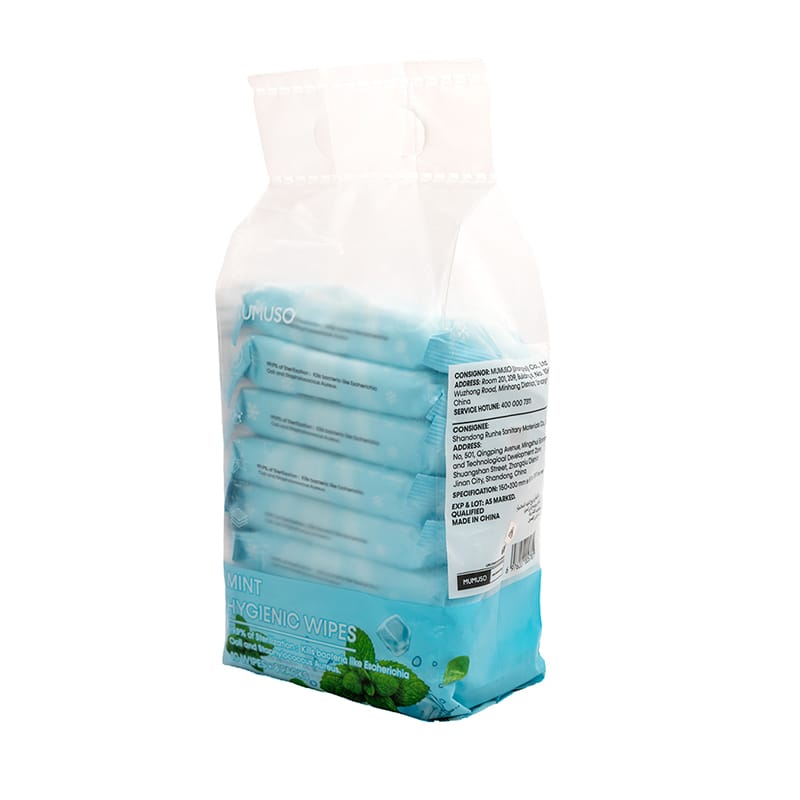 Picture of MUMUSO Bangladesh Hygienic Wipes (Mint/8 Packs)