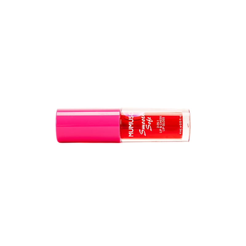 Picture of MUMUSO Bangladesh Lip & Cheek Lip Gloss (02 Rose Red)