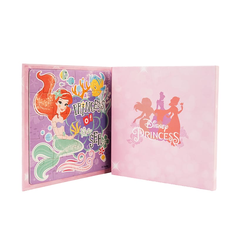 Picture of Disney Princess Magnetic Tri-Fold Jigsaw Puzzle (20+25+30 Pieces)