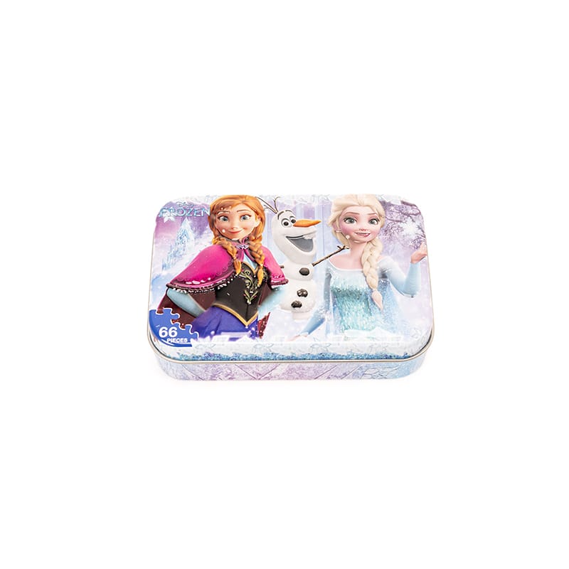 Picture of Frozen II 66-Piece Jigsaw Puzzle in Metal Box