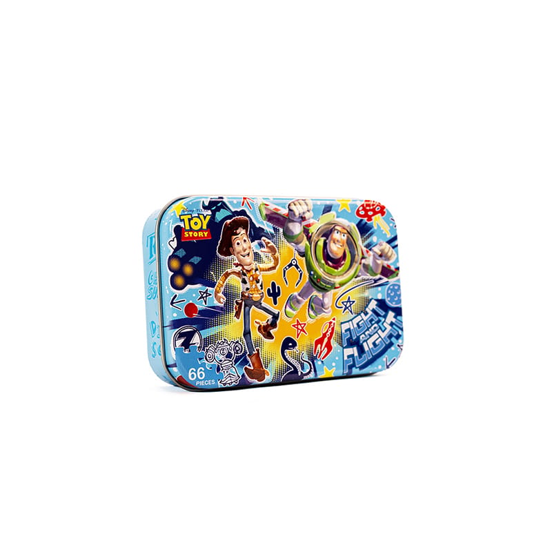 Picture of Toy Story 66-Piece Jigsaw Puzzle in Metal Box