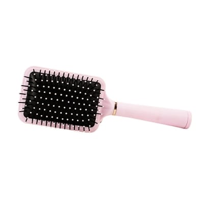 Picture of MUMUSO Bangladesh Air Cushion Hair Brush With Cleaning Scraper (Rectangular/Pink)