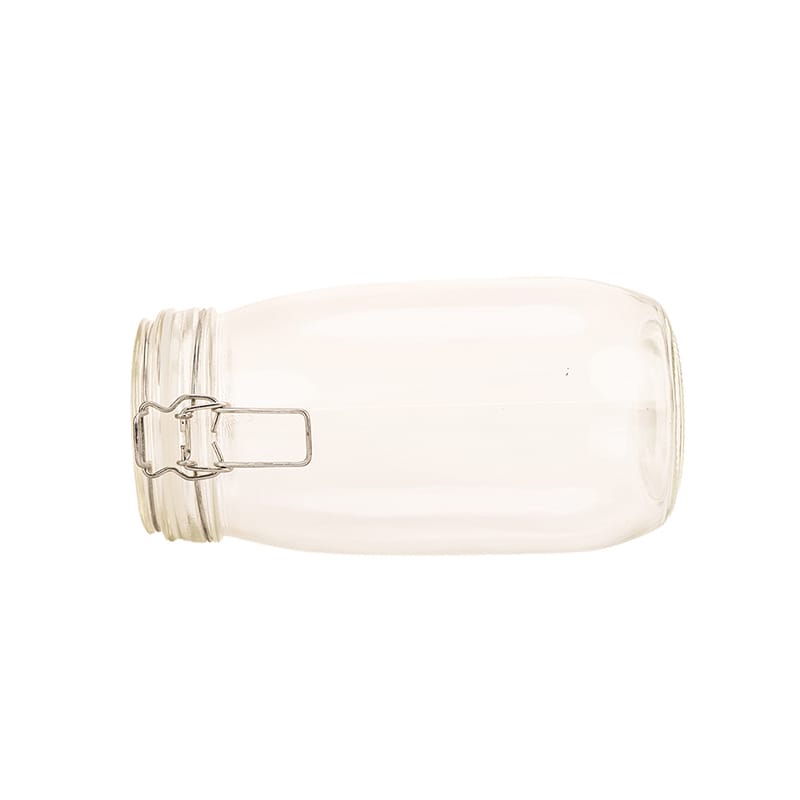 Picture of Airtight Glass Jar with Hinged Lid (500 ml)