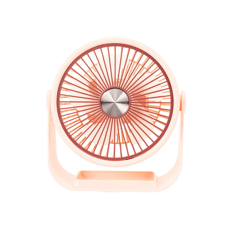Picture of MUMUSO Bangladesh 6 Inch Rechargeable Desk Fan Pink