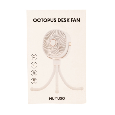 Picture of Octopus Desk Fan (USB Charging/Purple)