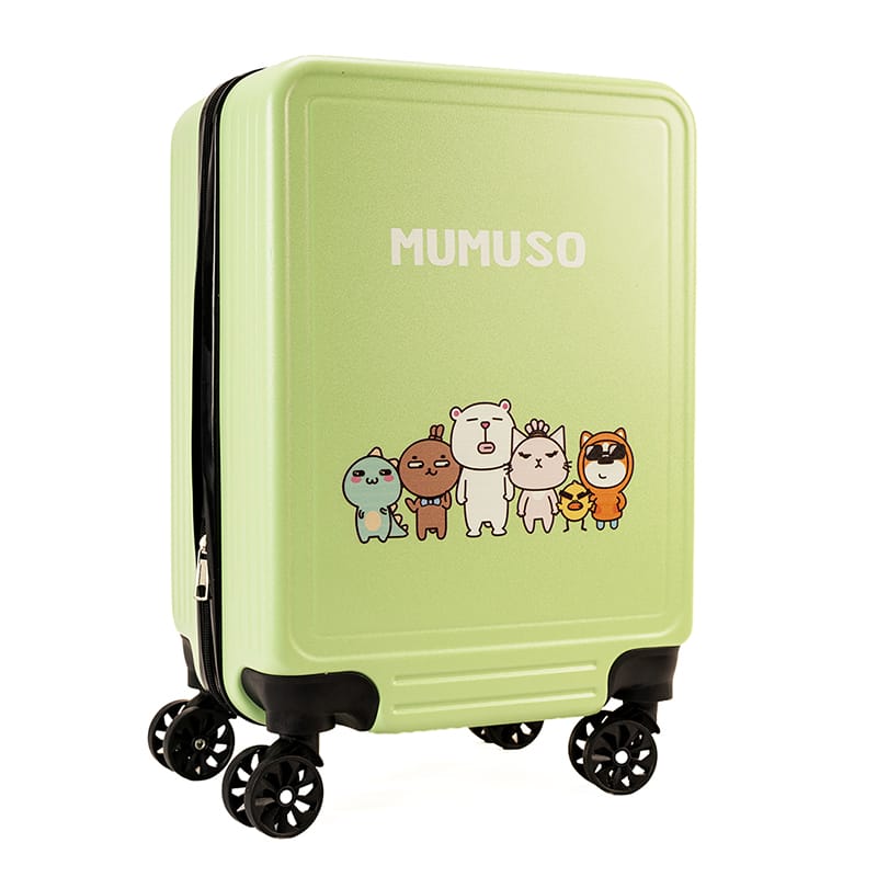 Picture of 18-Inch Mumuso Family Trolley Case (Green)