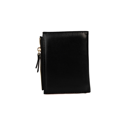 Picture of Short Denim Bifold Wallet (Black)