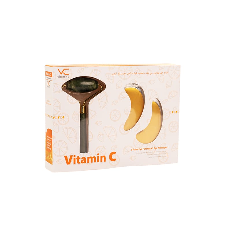 Picture of Vitamin C Firming & Rejuvenating Eye Gel Mask with Eye Massager