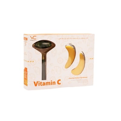 Picture of Vitamin C Firming & Rejuvenating Eye Gel Mask with Eye Massager