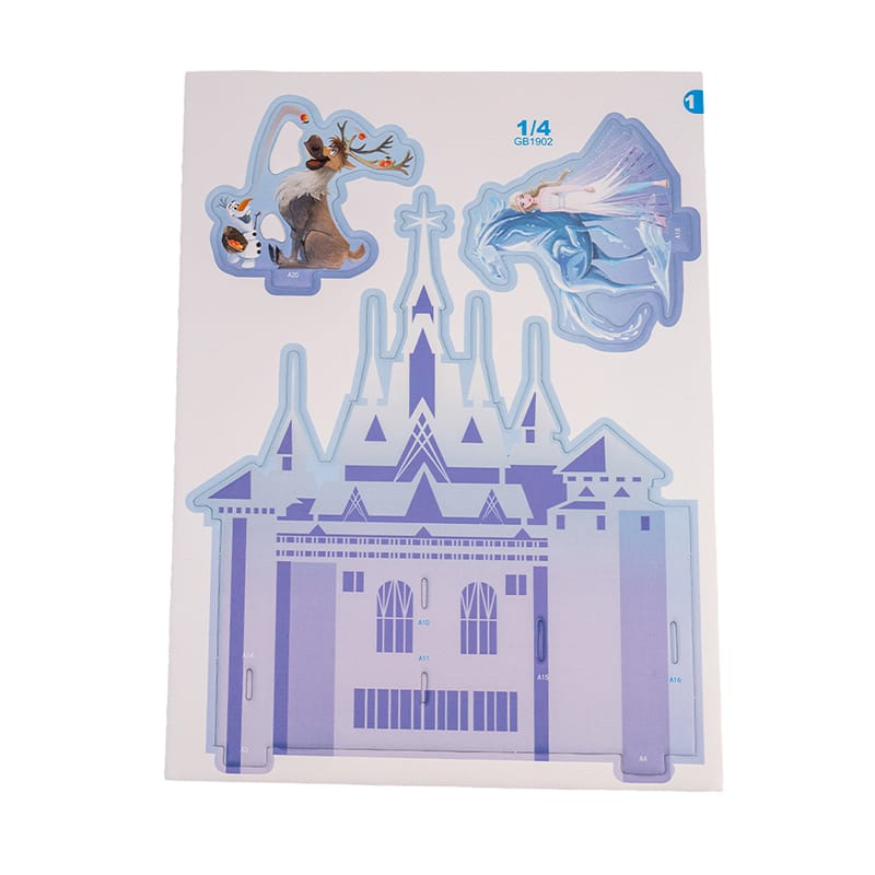 Picture of Frozen II 3D Scene Puzzle (S/4 Pieces)