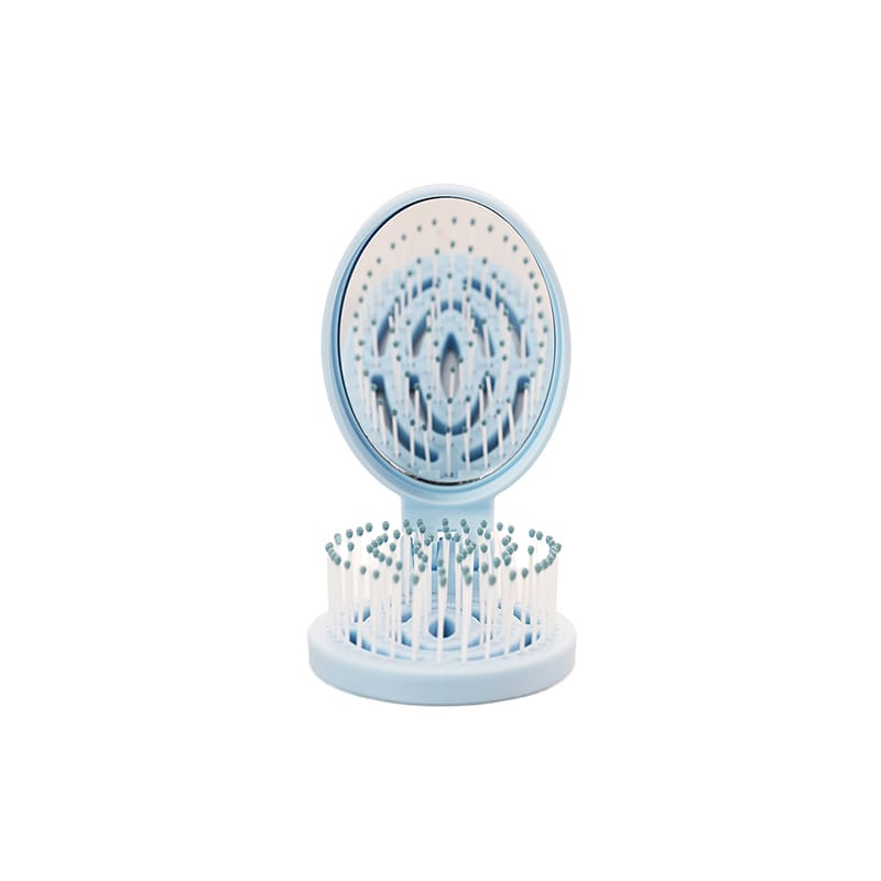 Picture of MUMUSO Bangladesh Foldable Cartoon Mirror & Hairbrush 2 In 1 Blue