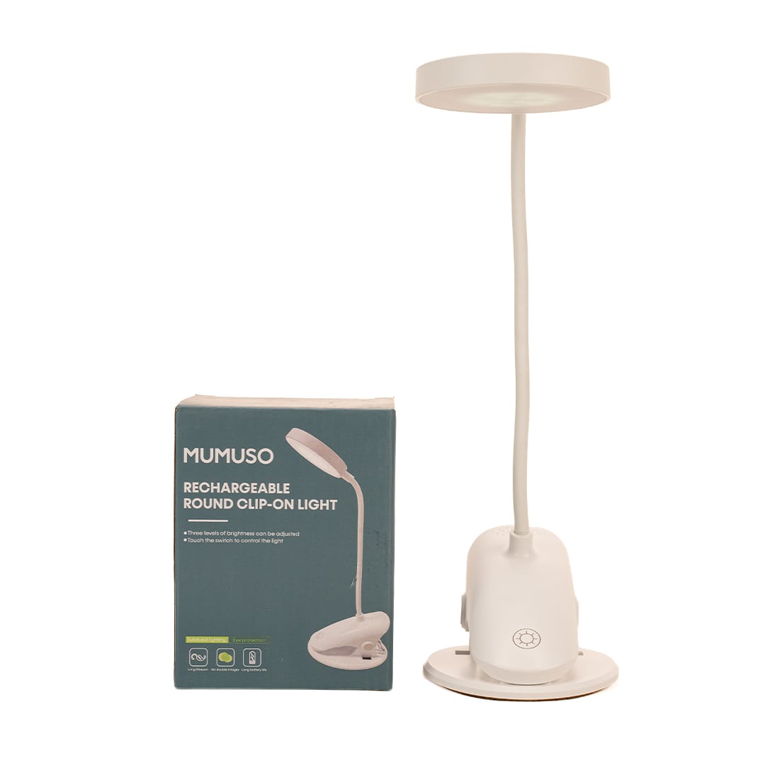 Picture of Rechargeable Round Clip-On Light (White)
