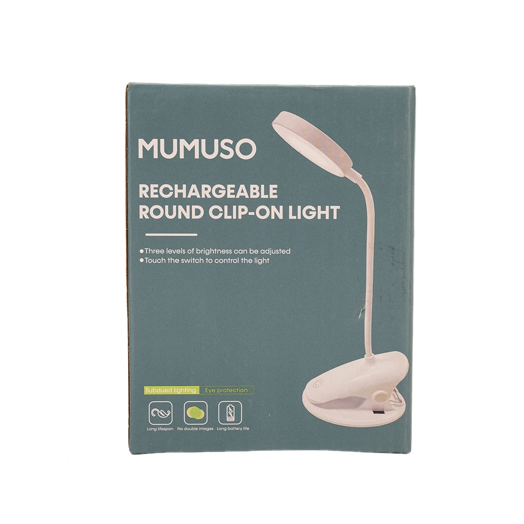 Picture of Rechargeable Round Clip-On Light (White)