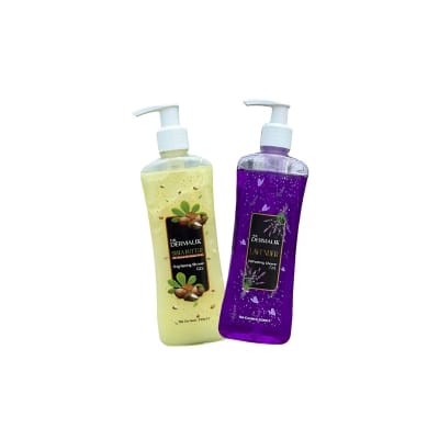Picture of Buy 1 The Dermalix Shea Butter Brightening Shower Gel 250ml & Get 1 The Dermalix Lavender Refreshing Shower Gel 250ml Free-Fresh