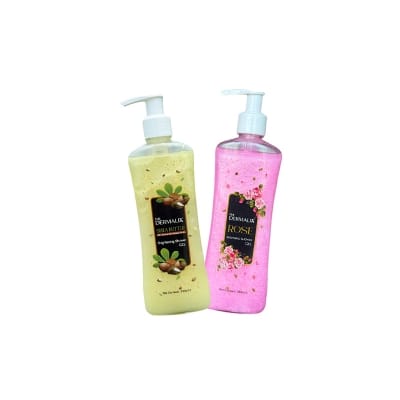 Picture of Buy 1 The Dermalix Shea Butter Brightening Shower Gel 250ml & Get 1 The Dermalix Rose Soothing Shower Gel 250ml Free-Fresh