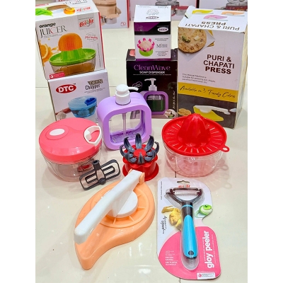 Picture of Puri and hand mixer 6 pcs combo pakage