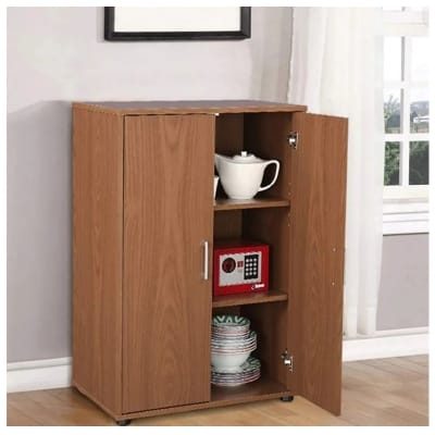 Picture of Wooden Storage Cabinet – 36 × 24 × 12 Inches-Gold