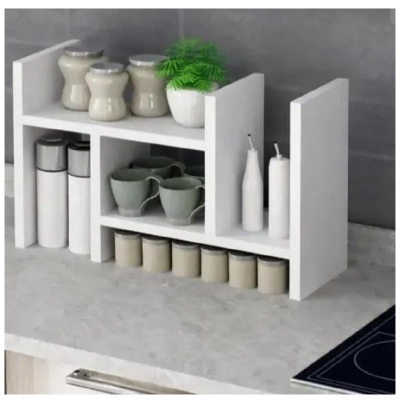 Picture of Modern Kitchen Counter Organizer – 22 × 18 × 6 Inches-White